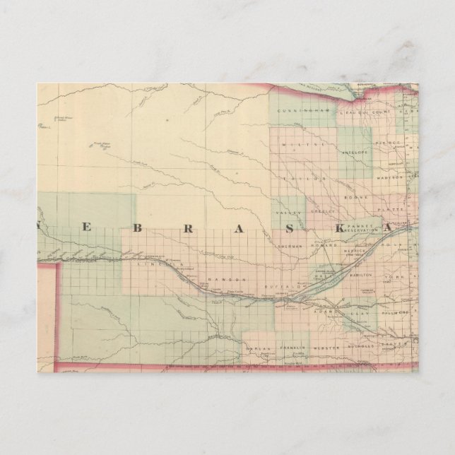 Postal Nebraska (Anverso)