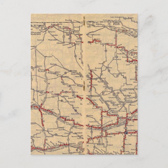 Postal Nebraska 2 (Anverso)