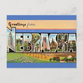 Postal Nebraska Antiguo
