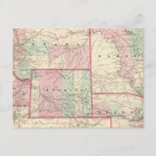 Postal Nebraska, Dakota, Idaho, Montana y Wyoming