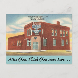 Postal Nebraska, Johnny's Cafe, Omaha