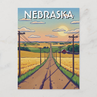 Postal Nebraska Postcard