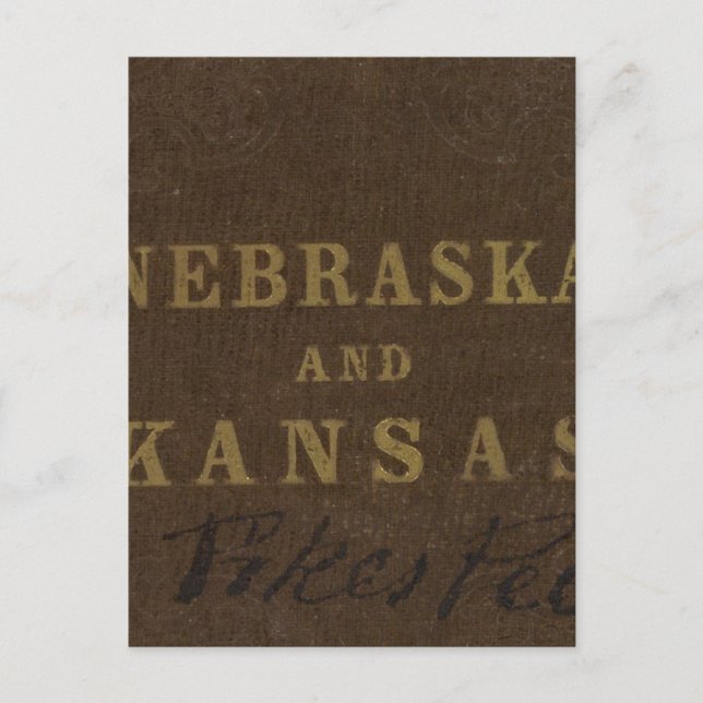 Postal Nebraska y Kansas (Anverso)