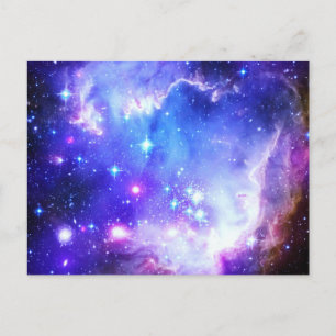 Postal Nebulosa azul