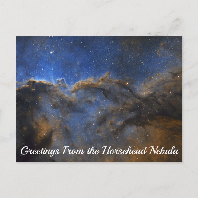 Postal Nebulosa Cabeza de Caballo (Anverso)