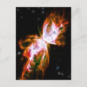 Postal Nebulosa de la mariposa