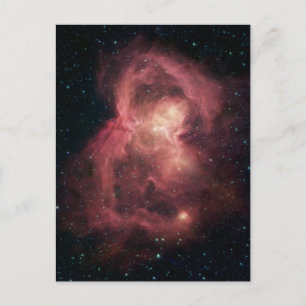Postal Nebulosa de mariposa espacial