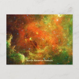 Postal Nebulosa de Norteamérica