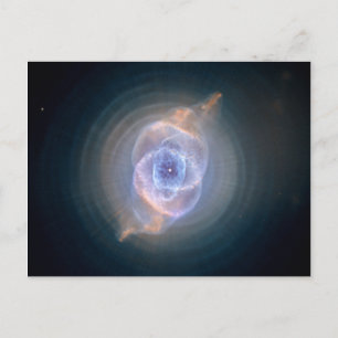 Postal Nebulosa de ojos de gato Hubble NASA