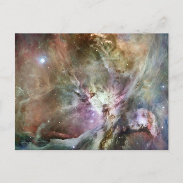 Postal Nebulosa de Orión (Anverso)