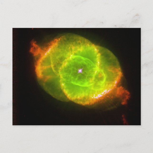 Postal Nebulosa del Gato-Ojo (Anverso)