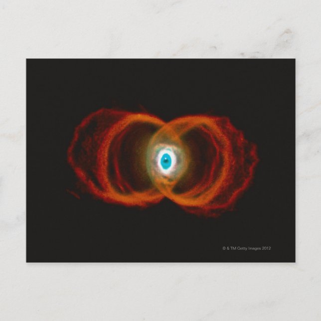 Postal Nebulosa del reloj de arena (Anverso)