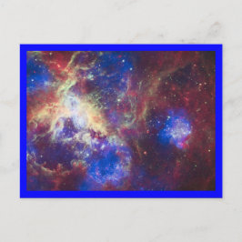 Postal Nebulosa Tarántula Borde Azul