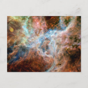 Postal Nebulosa Tarántula R136 NASA Foto espacial Hubble