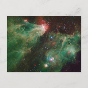 Postal Nebulosa Verde Cepheus B y C