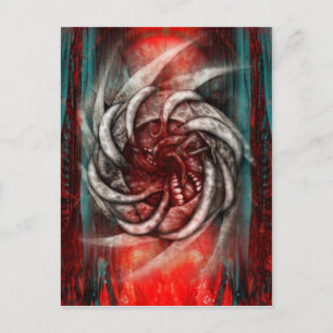 Postal NECCROFUTURISTA Abattoir Art