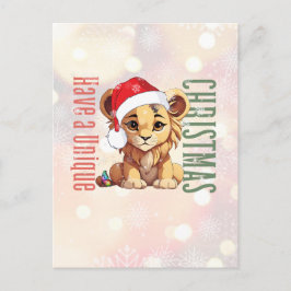 Postal Necesidades especiales | Navidades únicos | León b