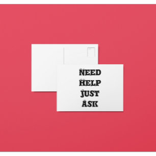 Postal Necesita ayuda sólo preguntar 2020