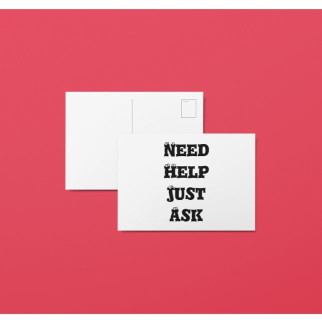 Postal Necesita ayuda sólo preguntar 2020 (Subido por el creador)