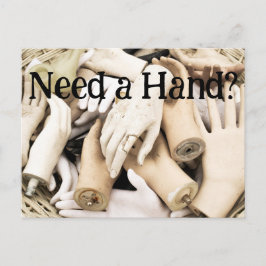 Postal ¿Necesita una Mano?