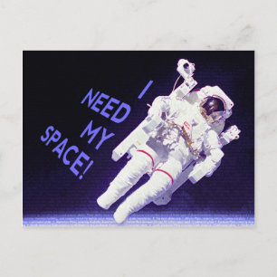 Postal Necesito mi espacio