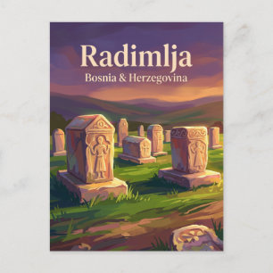 Postal Necrópolis de Radimlja Bosnia y Herzegovina