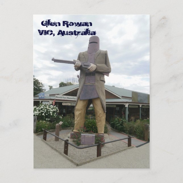 Postal Ned Kelly (Anverso)