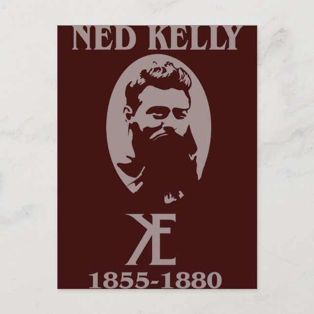 Postal Ned Kelly Design (Anverso)