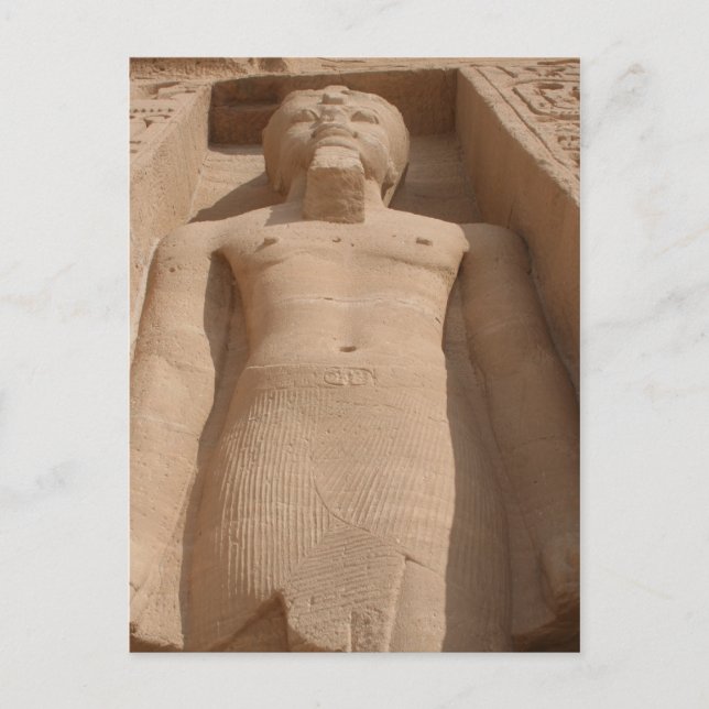 Postal nefertari abu simbel (Anverso)
