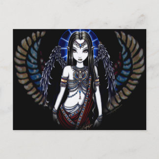 Postal Nefertari Angélica Diosa Egipcia