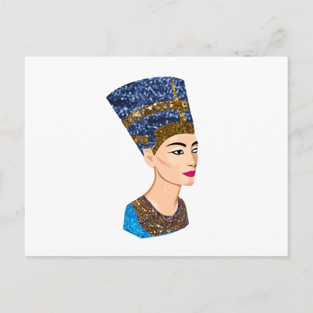 Postal nefertiti (Anverso)