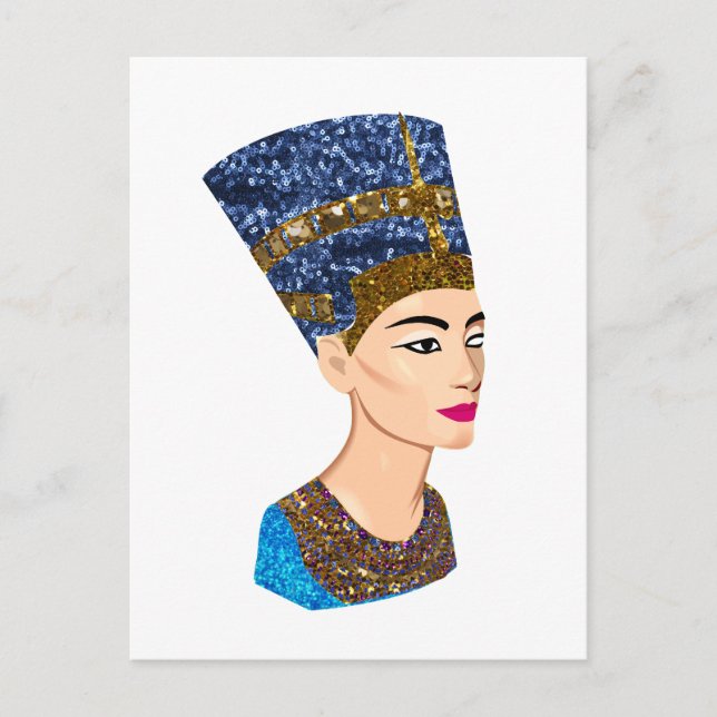 Postal nefertiti (Anverso)