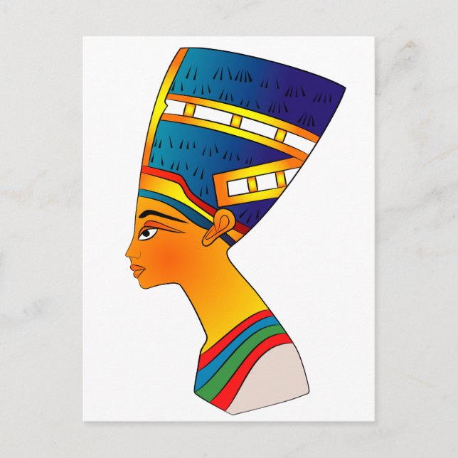 Postal Nefertiti (Anverso)