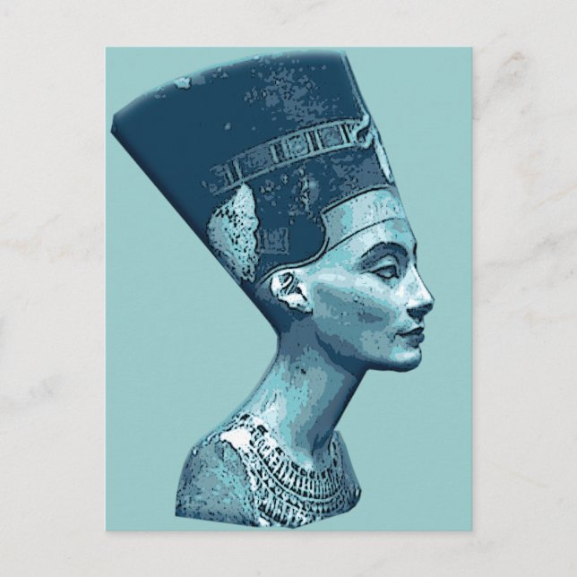Postal Nefertiti (Anverso)