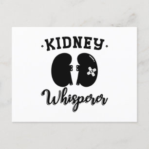 Postal Nefrología Tech Riñon Whisperer Enfermera de diáli