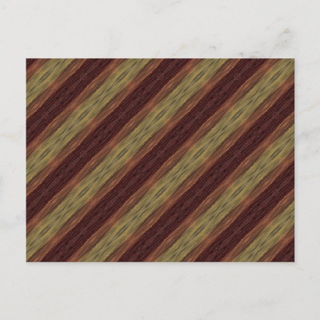 Postal Negocio de pinceladas de pintura rústica (Anverso)