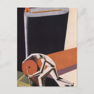 Postal Negocios antiguos, tejidos y textiles art déco