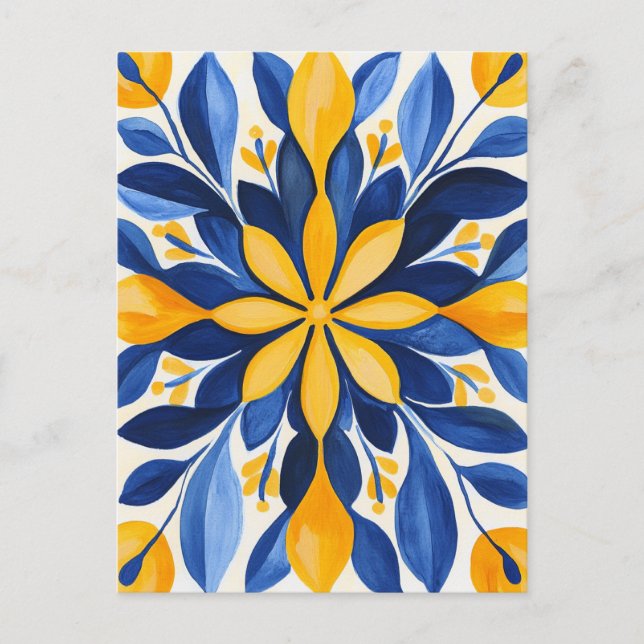 Postal Negrita y alegre #137 (Anverso)