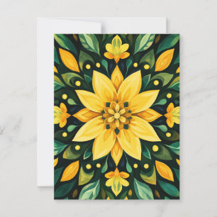 Postal Negrita y alegre #142