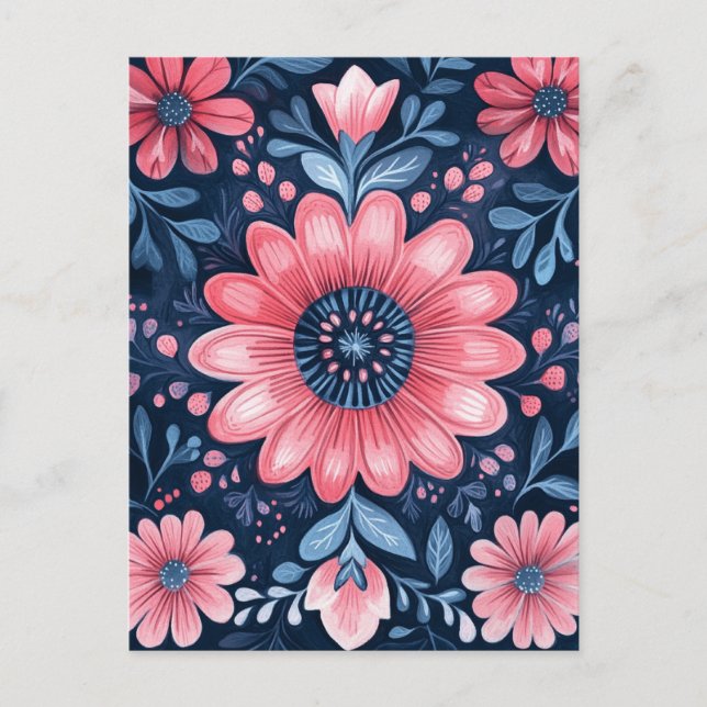 Postal Negrita y alegre #155 (Anverso)