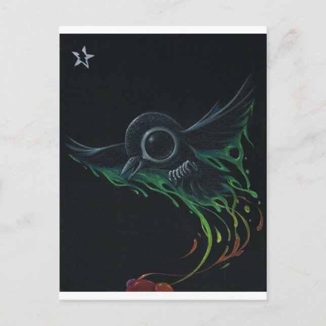 Postal Negro como tono (Anverso)