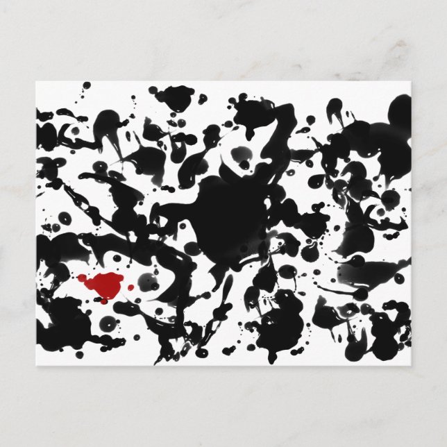 Postal Negro | hacer su propio fondo (Anverso)