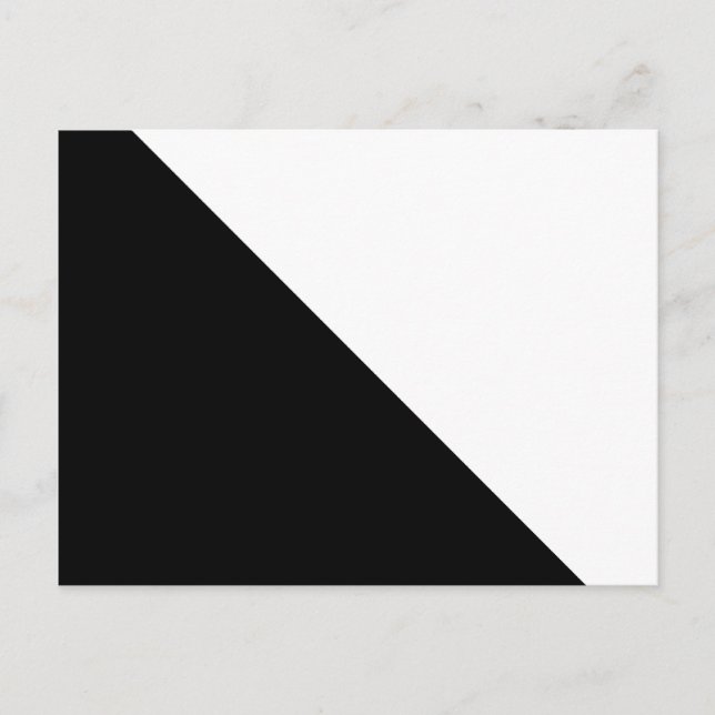 Postal Negro y blanco (Anverso)