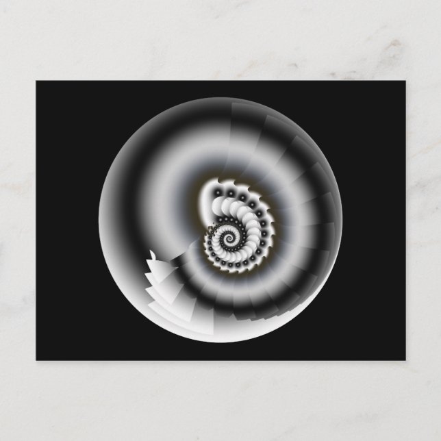 Postal Negro Y Blanco (Anverso)