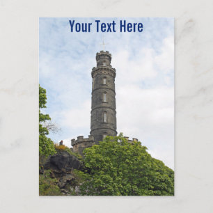 Postal Nelson Monument, Postcard personalizable en Edimbu