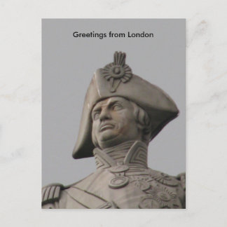 Postal nelson, saludos desde Londres
