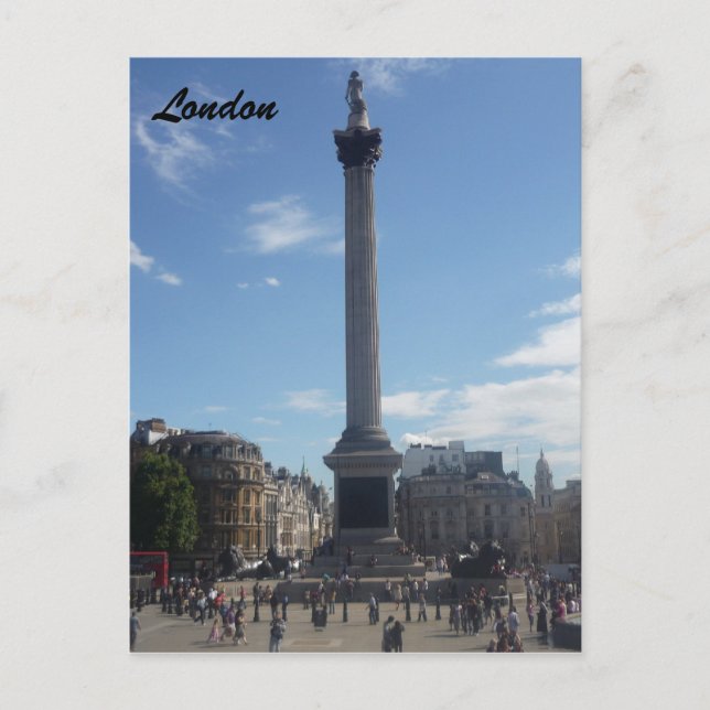 Postal nelson trafalgar (Anverso)