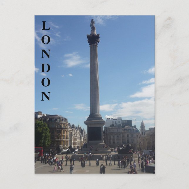 Postal nelson trafalgar london (Anverso)