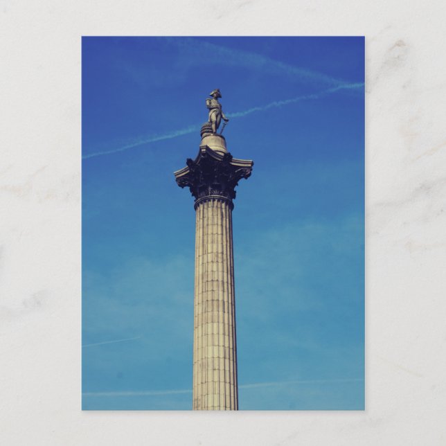 Postal Nelsons Column London (Anverso)