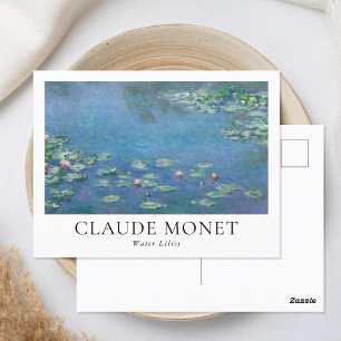 Postal Nenúfares de Claude Monet